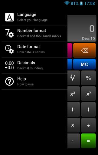 7Calc (Calculator & Converter) screenshot 5
