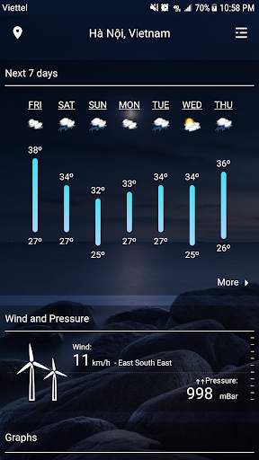 Weather Real-time Forecast screenshot 2