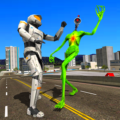 Siren Head Vs Robot Fighting icon