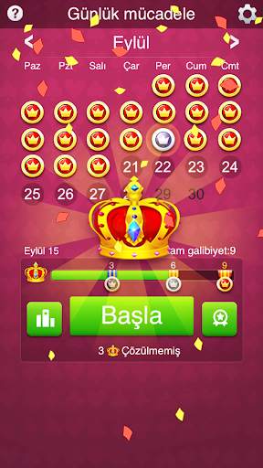 Solitaire: Günlük mücadele screenshot 4