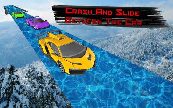 Frozen Water Slide Car Game screenshot 2