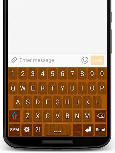 Wood Keyboard स्क्रीनशॉट 2