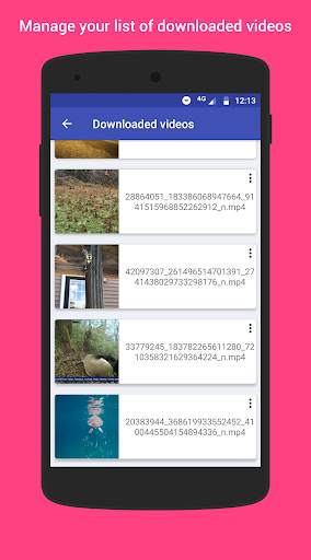 Favido - Descargador de Videos para Facebook screenshot 3