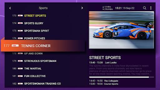 IPTV Smart Purple Player screenshot 2