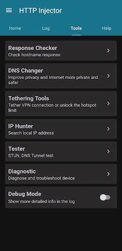 HTTP Injector (SSH/UDP/DNS)VPN screenshot 5