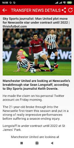 Transfer News for Man United 2 تصوير الشاشة
