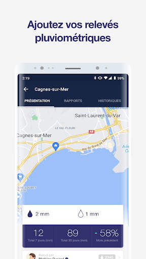 Waterdrop — Relevés météo скриншот 3