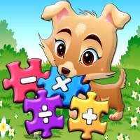 Matematika puzzle palaisipan para sa mga bata logo