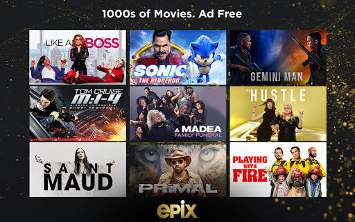 EPIX Stream with TV Package screenshot 12