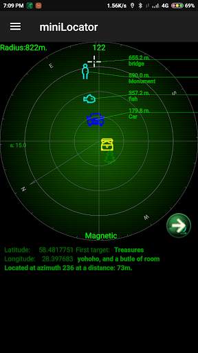 mini Locator: offline GPS navigation screenshot 1