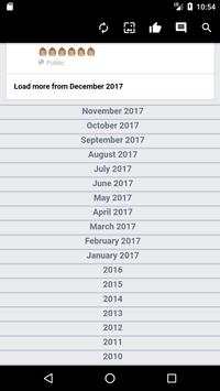 Activity Log Lite for Facebook screenshot 4