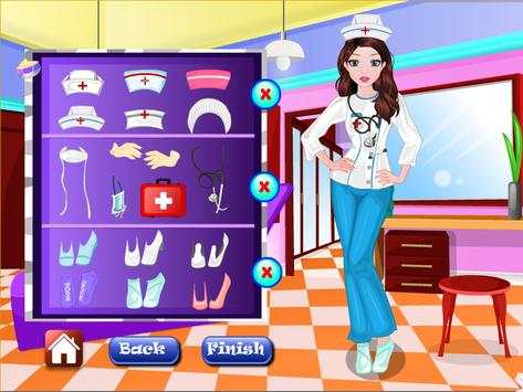 Nurse makeup girls games screenshot 12