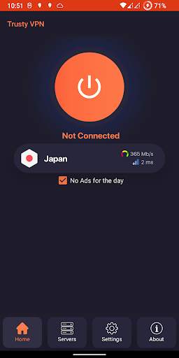 Trusty VPN - Gate VPN Servers screenshot 2
