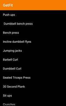 GetFit! screenshot 3
