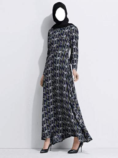 Hijab Abaya Photo Montage screenshot 1