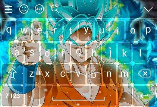 Goku Dragon Ball Super Keyboard Theme 2020 screenshot 6