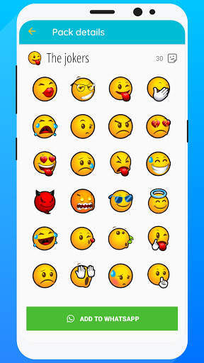 WeSmile Smileys (WASticker) screenshot 7