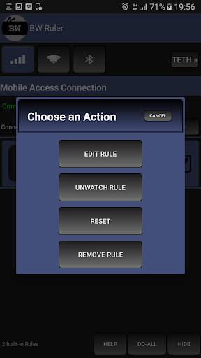 Bandwidth ruler screenshot 2