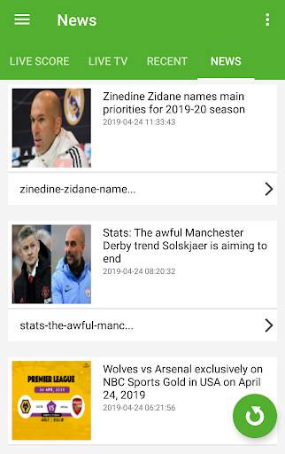FOOTBALL TV screenshot 2