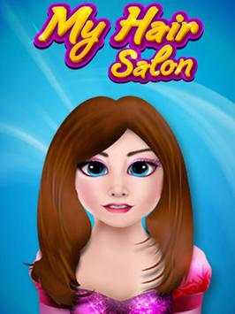 Princess Hair Salon Kids Game screenshot 1