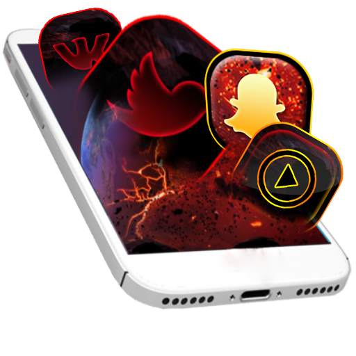 Scorched Universe Launcher Theme 4.0