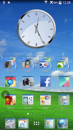 TSF Shell Launcher Theme PC screenshot 1