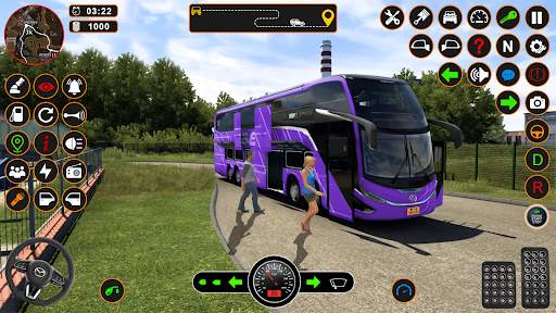 City Coach Bus Driving Games screenshot 1
