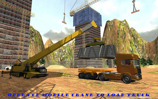 Truck Simulator: off-road driving and transport screenshot 4