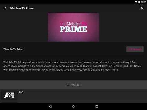T-Mobile TV with Mobile HD screenshot 12
