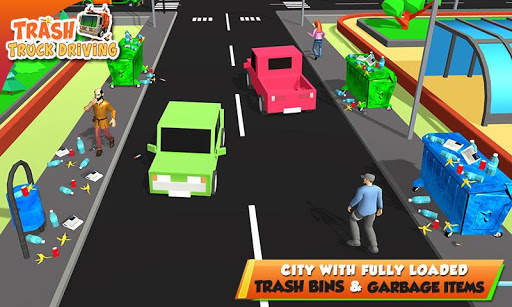 Urban Garbage Truck Driving - Waste Transporter screenshot 5