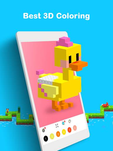 Voxel - 3D Color by Number & Pixel Coloring Book screenshot 10