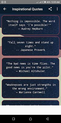 Great Offline Quotes screenshot 5