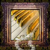 Gold Piano - Virtual Keyboard logo