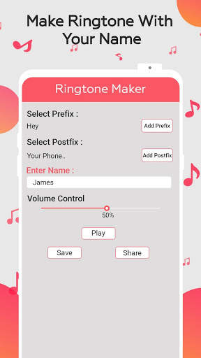 My Name Ringtone Maker screenshot 1