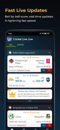 Cricket Live Line screenshot 2