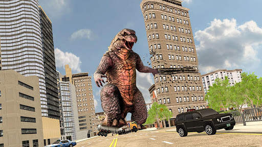 Monster Dinosaur  Rampage : City Attack screenshot 8