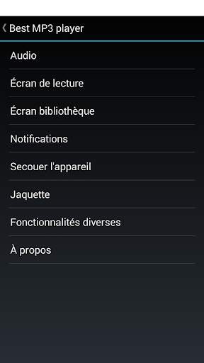Best MP3 player screenshot 2