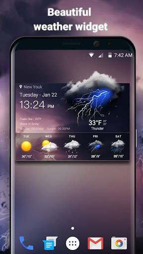 Easy weather forecast app free screenshot 2