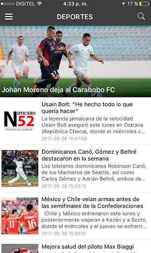 NOTICIERO 52 screenshot 1