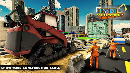 Mega City Road Construction Machine Operator Game screenshot 1