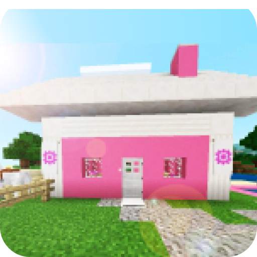 Pink mansion for minecraft 1.0.15