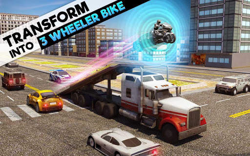 Car Transform Mega Ramp Truck Robot Transformation screenshot 9