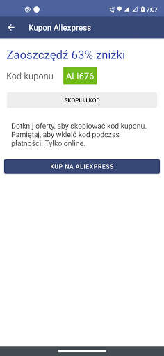 Aliexpress coupons screenshot 4