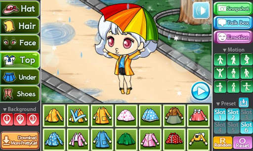 Rain Coat Pretty Girl screenshot 4