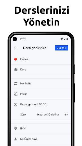 Okul Ajandası - Hafta tablosu screenshot 5