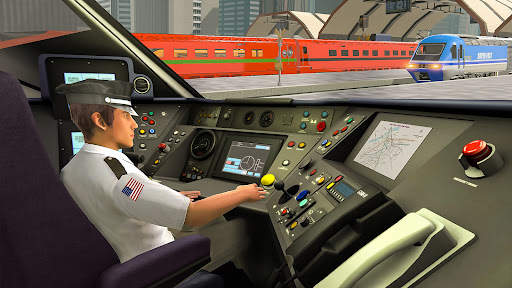 City Train Driving Simulator screenshot 1