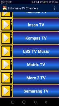 Indonesia TV Channels screenshot 2