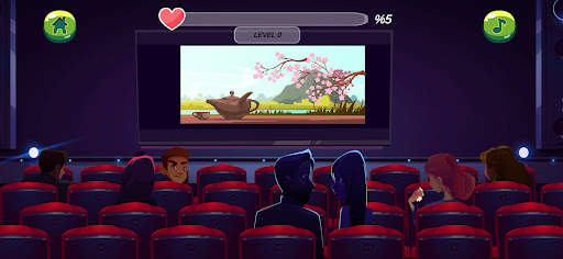 Movie Kissing Game Lovers 2 screenshot 1