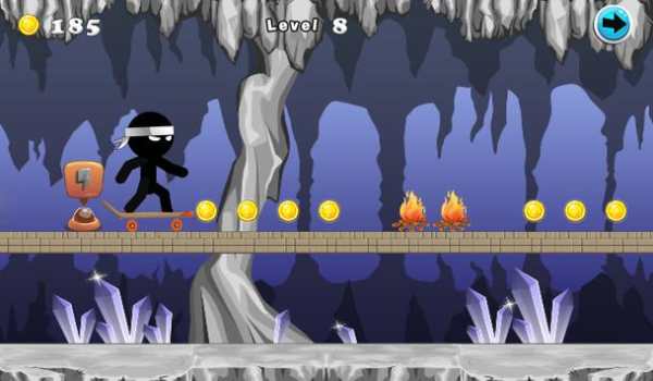 Ninja Skateboard Adventure screenshot 6