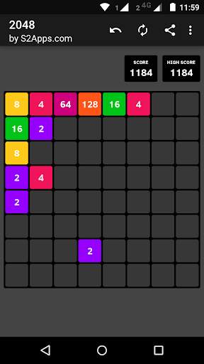 2048 screenshot 2